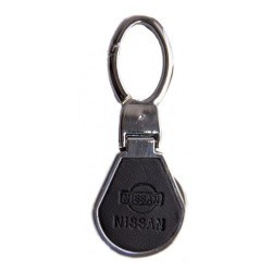 Брелок для ключей металл. с карабином NISSAN/40